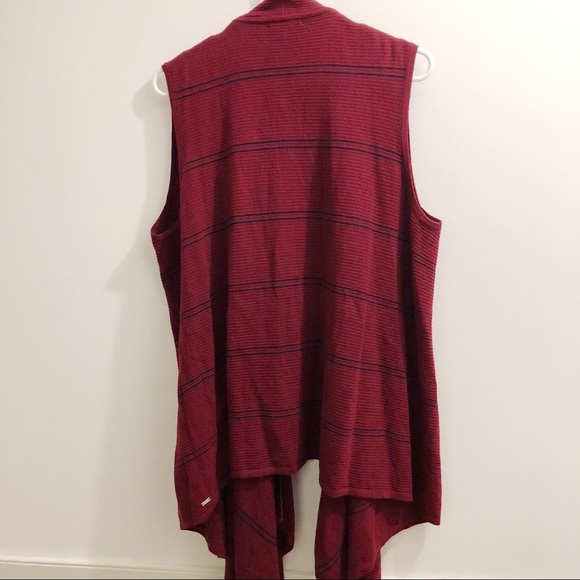 Tommy Hilfiger Trapeze sleeveless waffle vest Sz L - Picture 6 of 6